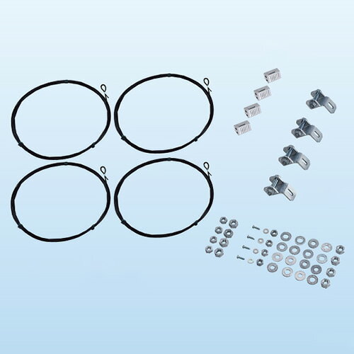 清川 ダイキン　K-PKA15G1　転倒防止金具 8個セット 楽天市場】オーケー器材 K-PKA15G1 転倒防止金具 エアコン室外機