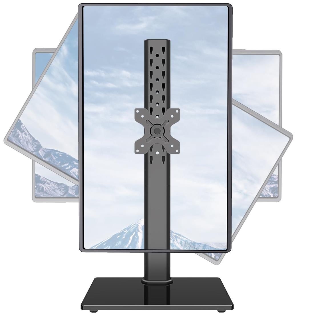 MOUNTUP モニターアーム 置き型 PCモニタースタンド MU1005-07