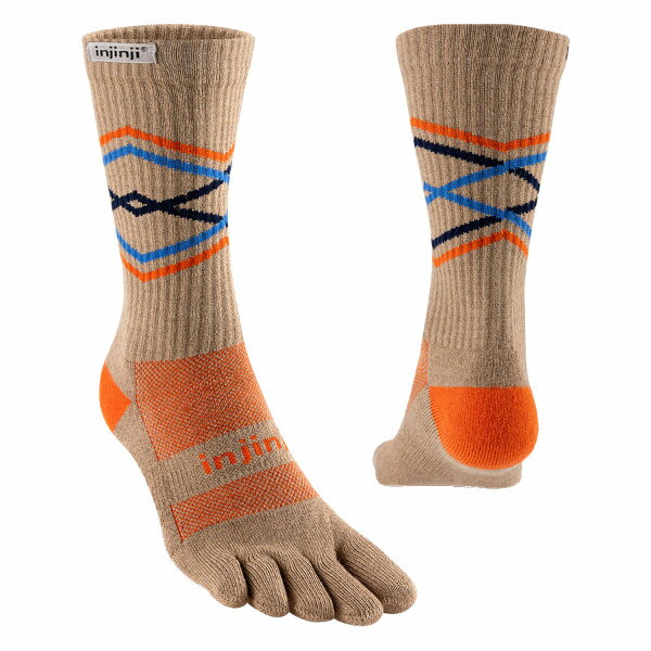 injinji インジンジ トレイル ミッドウェイト クルー S グレイン GRN 213170