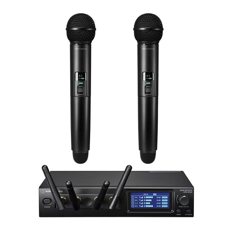 ATW-1422 2chハンドヘルドシステム audio-technica