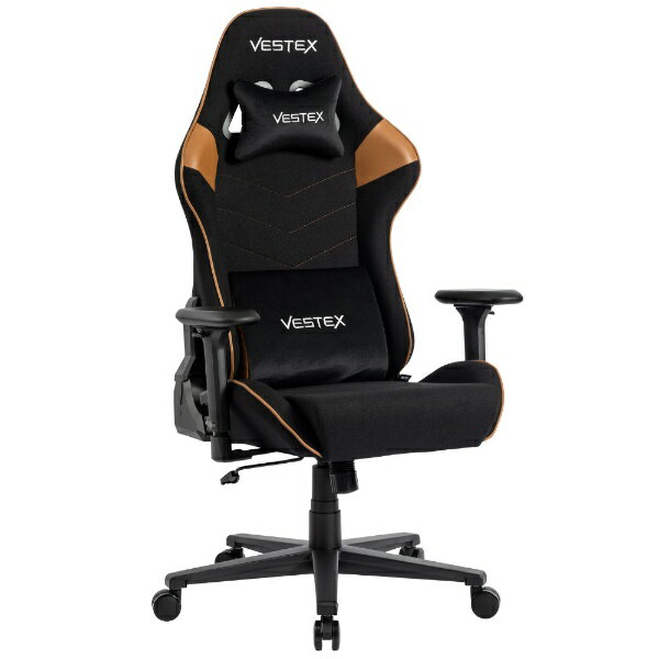 ルームワークス｜ROOMWORKS ゲーミングチェア W720xD720xH1205～1275mm VESTEX S2シリーズ フットレストなし ブラウン VES-S2BR