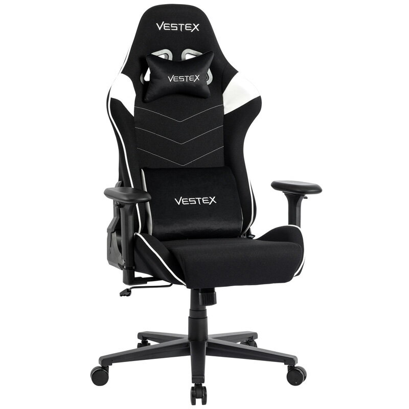 VESTEX ベステックス ゲーミングチェア S2シリーズ メッシュファブリックモデル フットレストなし ホワイト VES-S2WH