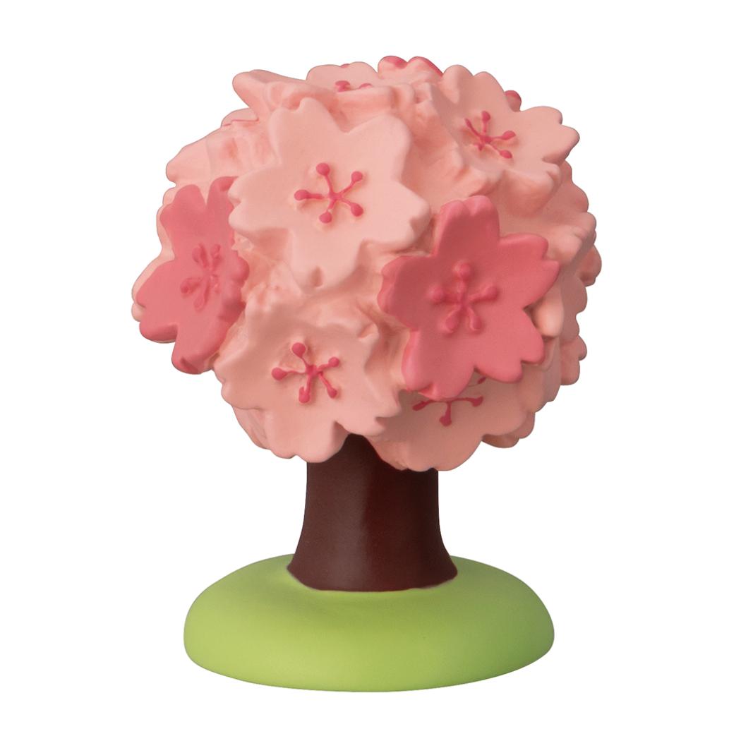 concombre しあわせ、まんぷく、お花見会 マスコット 小さな桜の木 デコレ インテリア かわいい グッズ