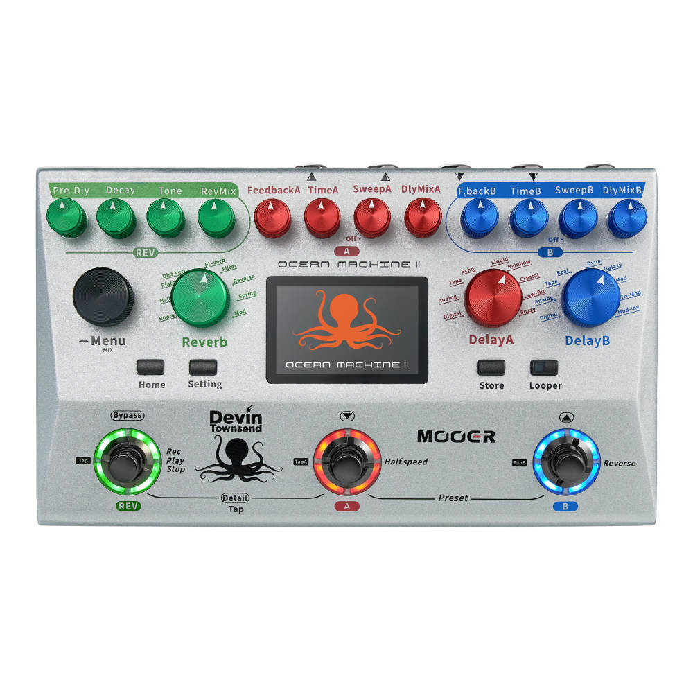 Mooer Ocean Machine II マルチエフェクター