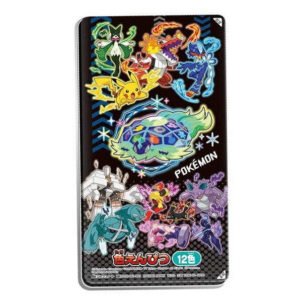 ショウワノート｜SHOWA NOTE 338729001 色えんぴつ12色 ポケモン N6 ノーマル