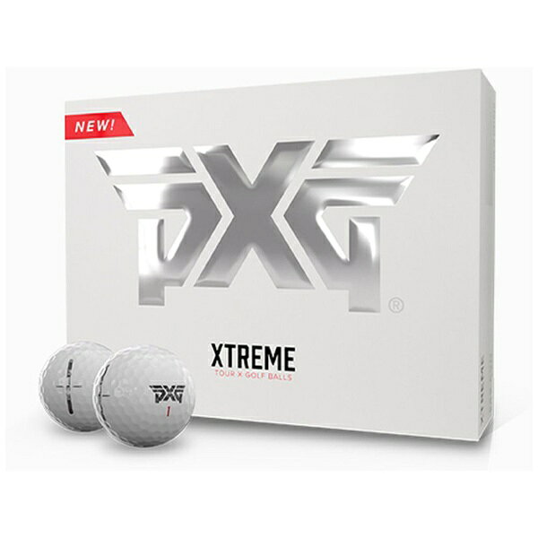 PXG｜ピーエックスジー ゴルフボール Xtreme Tour X Golf Ball ホワイト GB-JP-DOZ-XTTRX-WHT 3球 1スリーブ