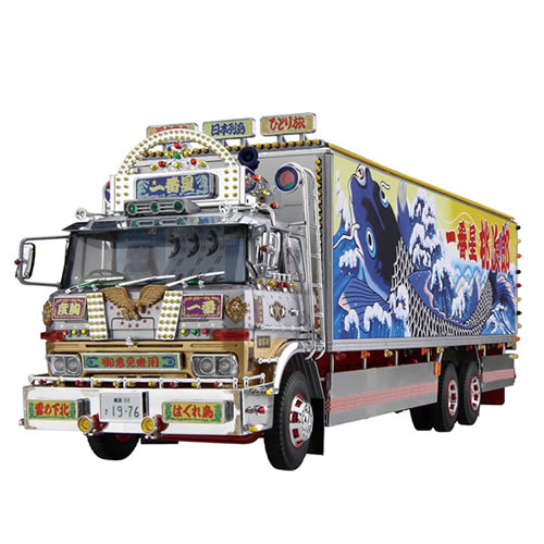 青島 1/32 トラック野郎シリーズ No.6 一番星 北へ帰る プラモデル Amazon | 青島文化教材社 1/32 トラック野郎シリーズ No.6 一番