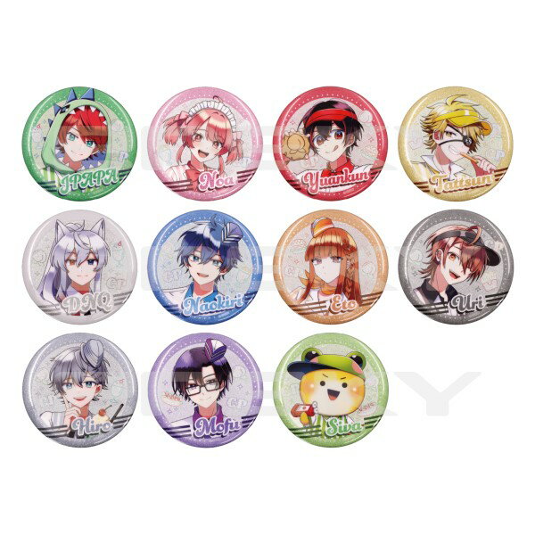 エンスカイ カラフルピーチ ラメキラカンバッジコレクション ダイナー 1BOX