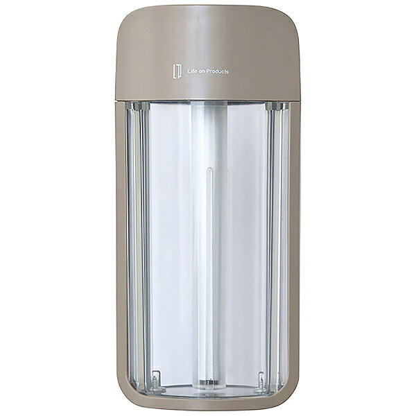 Life on Products｜ライフオンプロダクツ USB給電式 ポップLEDライト加湿器 モカ LCAHF008-MO 超音波式