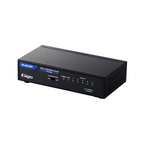 ELECOM ギガビットスイッチングハブ EHC-G08MN2A-HJB Amazon | エレコム スイッチングハブ ギガビット 8ポート 金属筐