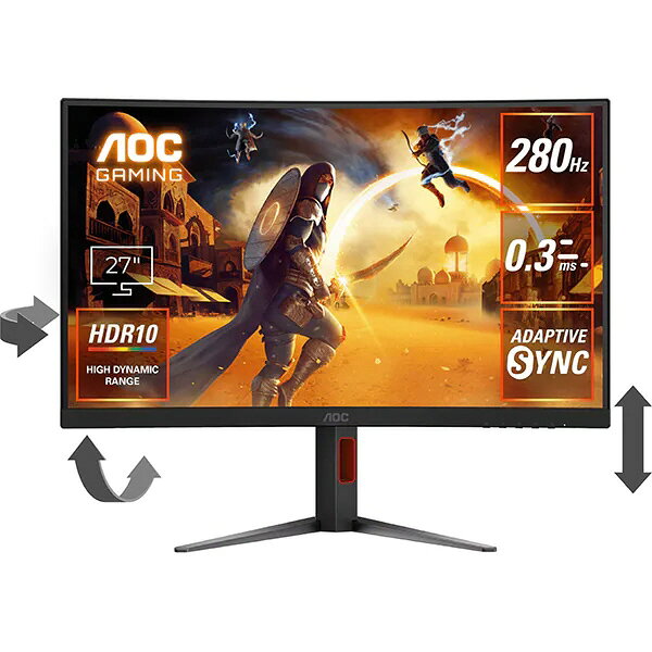 AOC 液晶ディスプレイ C27G4Z/11