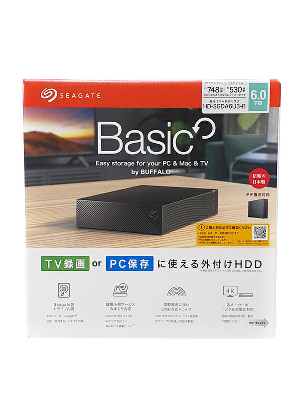 楽天市場】バッファロー BUFFALO 外付けHDD 4TB ブラック HD-EDS4U3-BE