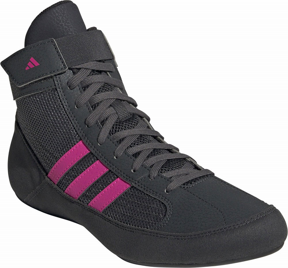 ADJ-HP6870-250 アディダス メンズ レスリングシューズ HVC Shoes グレーシックス/チームショックピンク/コアブラック・サイズ：25.0cm adidas