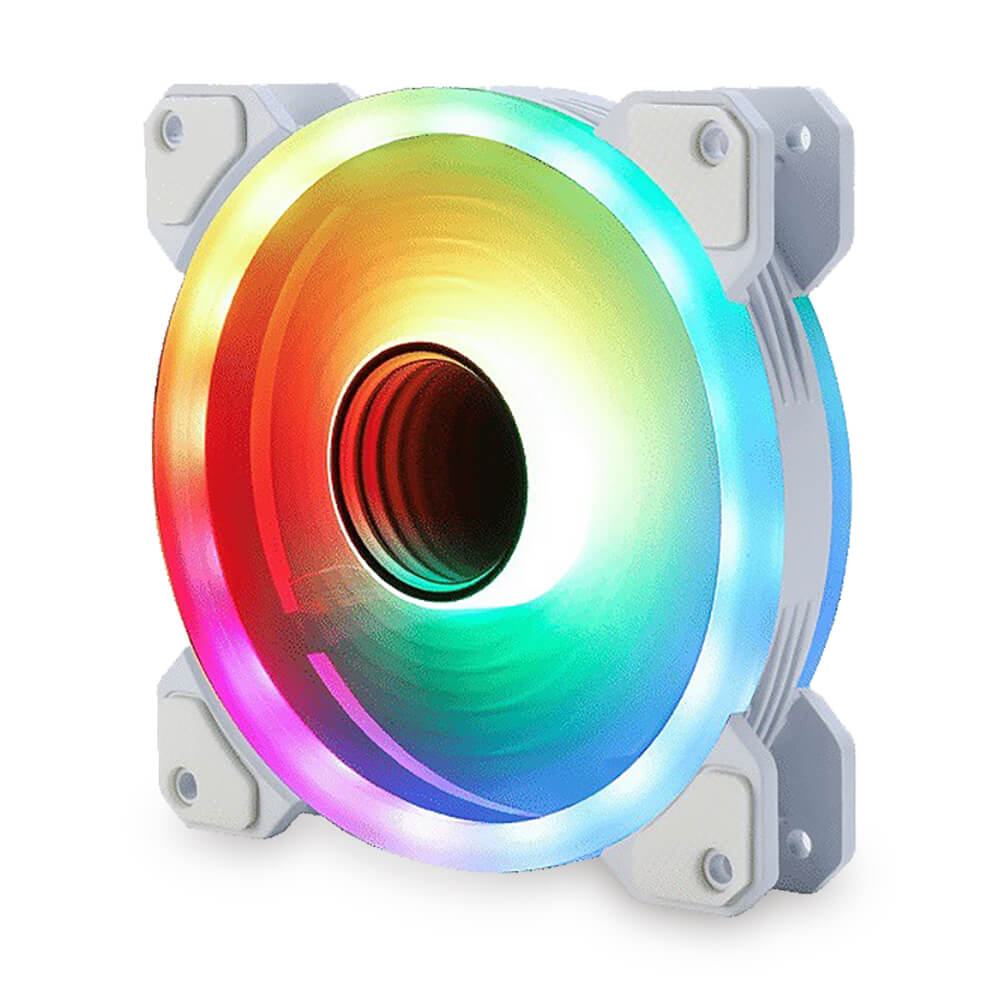 GELID ケースファン 120mm /1600RPM STELLA INFINITY WHITE ホワイト FN-STELLA-03-W