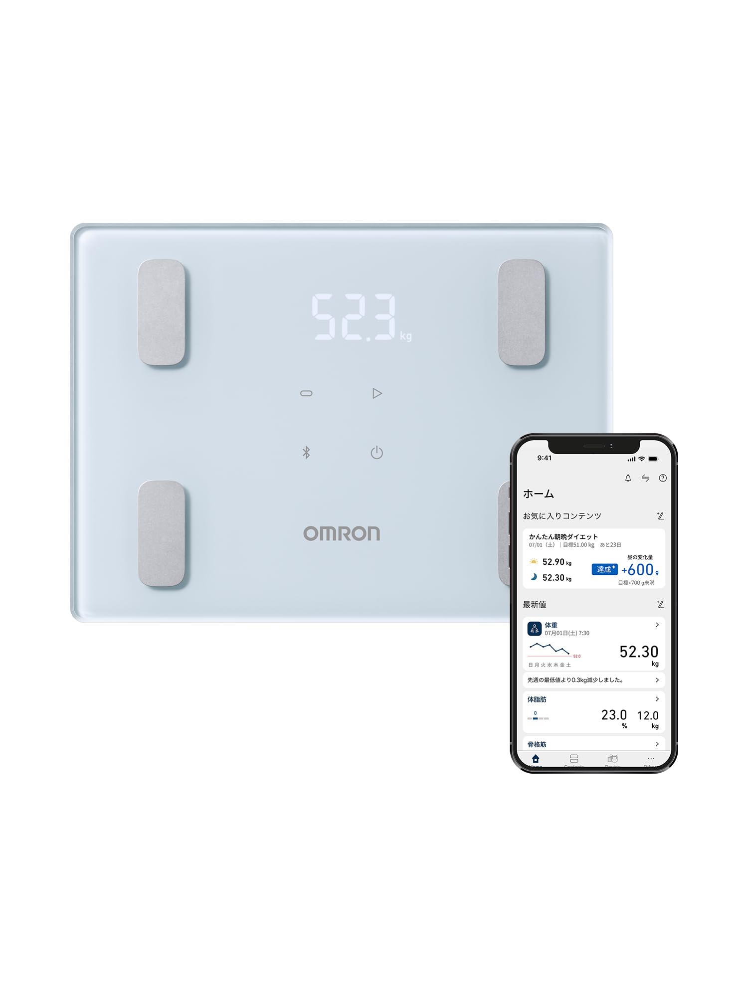 楽天市場】オムロンヘルスケア OMRON 体重体組成計 カラダ