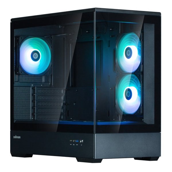 ZALMAN｜ザルマン P30 Black V2 PCケース ブラック P30BLACKV2