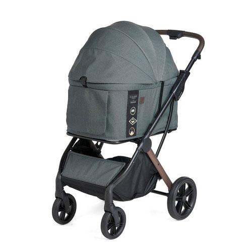 楽天市場】NUOVO ピッコロカーネ ELMO II 3WAY機能付きペットカート