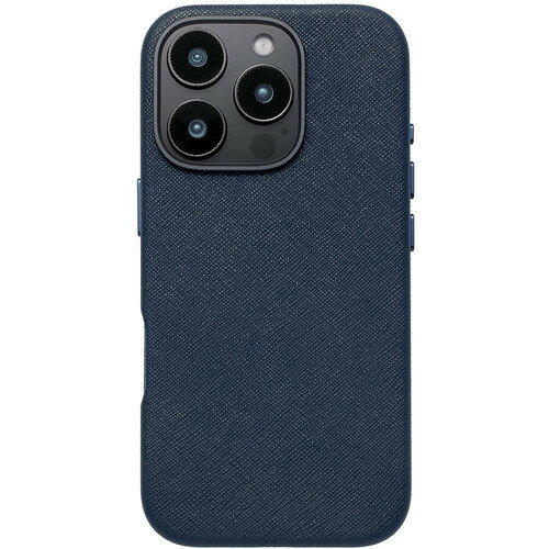 ユニケース iPhone 16 Pro Max用Mag Plain Case ネイビー UNI-CSIP24LP-2MPNV