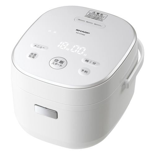 楽天市場】シャープ SHARP ジャー炊飯器 3合 KS-CF05D-W | 価格比較