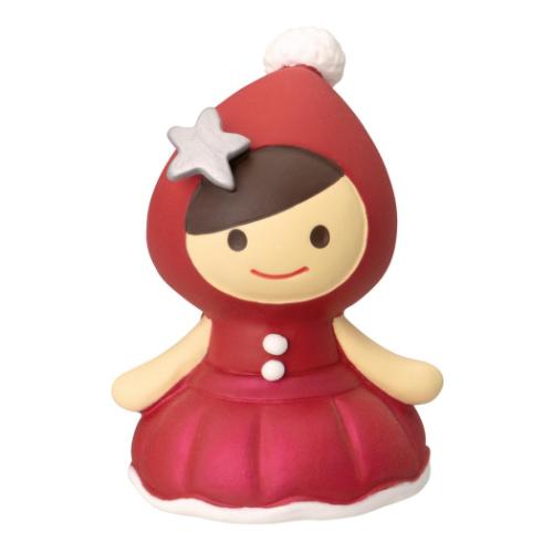 パーティードレス マスコット Otogicco Christmas 赤ずきん デコレ オトギッコ インテリア クリスマス