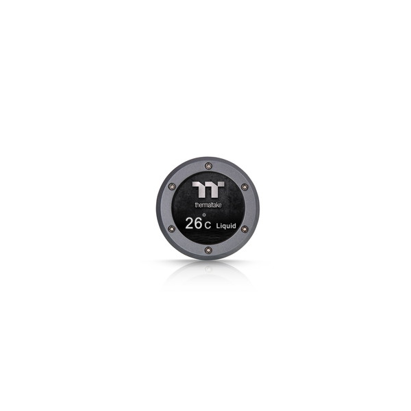 THERMALTAKE｜サーマルテイク PCケース Ceres 350 MX用 LCDパネルキット 2.1 inch Circle LCD Screen Kit Gray グレー AC-075-OOONAN-A1