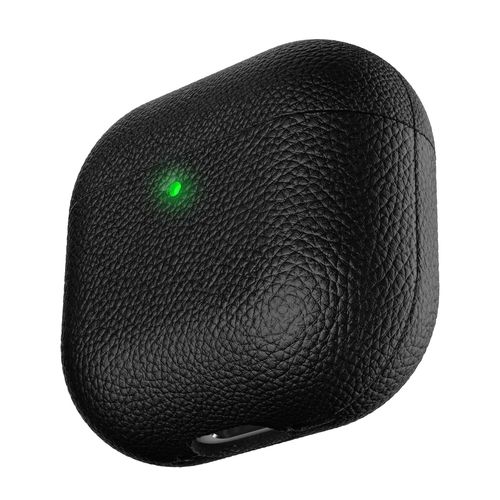 keyBudz キーバズ AirPods 4 Artisan イタリアン本革ケース ブラック KB27437AP4