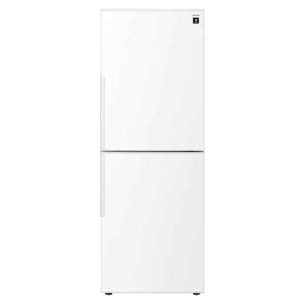 SHARP 280L 2ドア冷蔵庫 SJ-PD28P-W