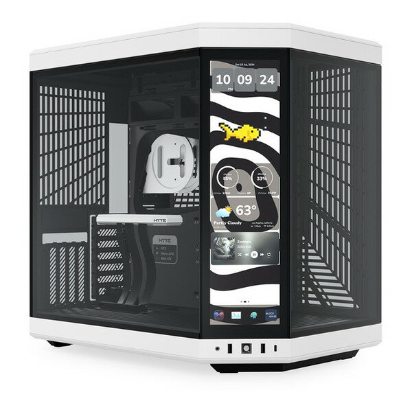 HYTE PCケース ATX /Micro /Extended /Mini-ITX パンダ Y70 Touch Infinite Panda Y70TouchInfiniteP