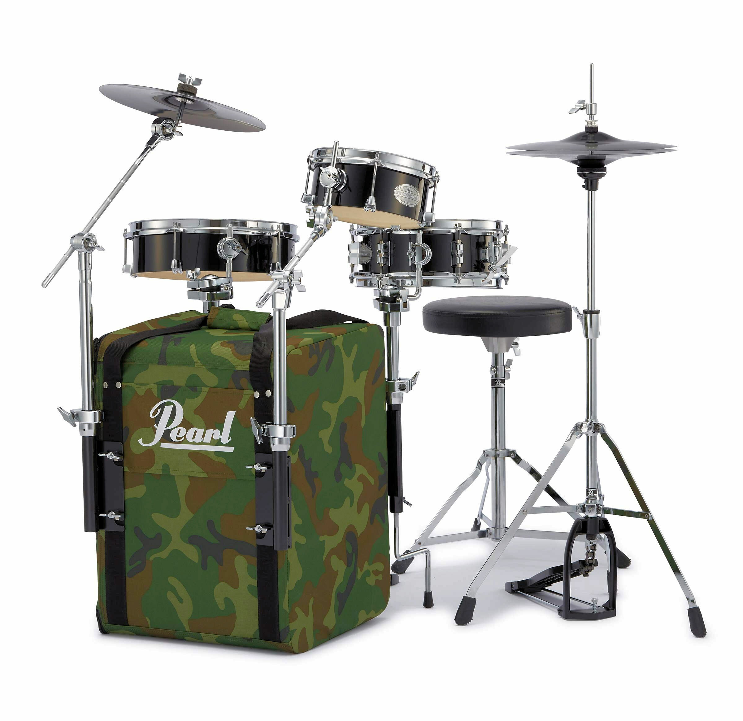 楽天市場】パール楽器製造 Pearl PCTK-1810BG Compact Traveler 
