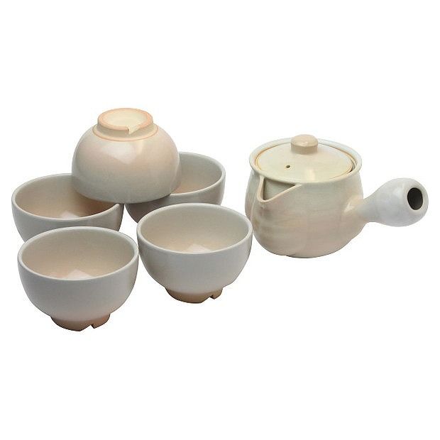 楽天市場】西日本陶器 古伊万里唐花 急須茶器揃 茶コシ付 841371