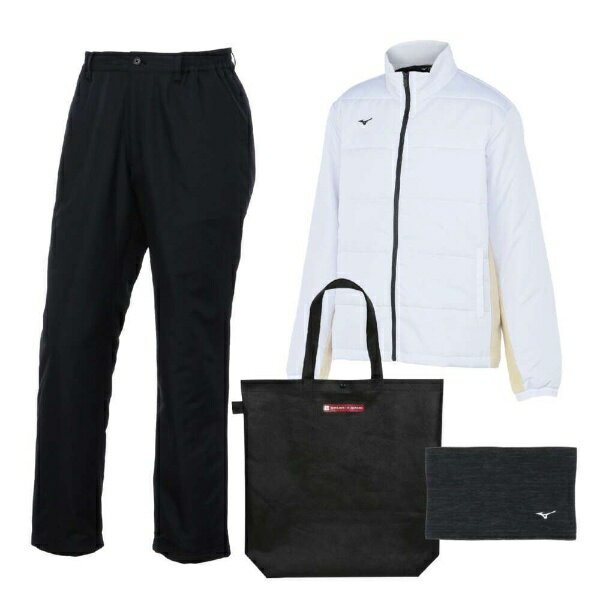 mizuno｜ミズノ メンズ 2025年 ブレスサーモ体感セット ウェアセット ホワイト E2JHB550 /LLサイズ