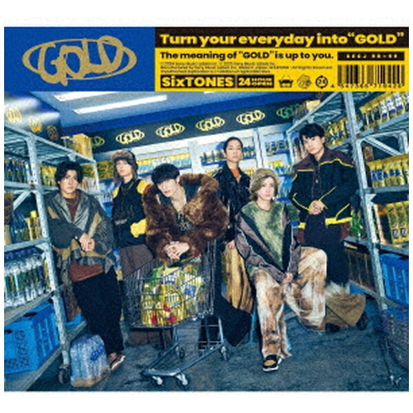 GOLD 初回盤B CD+Blu-ray/ SixTONES