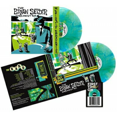 Brian Setzer ブライアンセッツァー / Dirty Boogie シーフォームメルト・ヴァイナル仕様 / アナログレコード