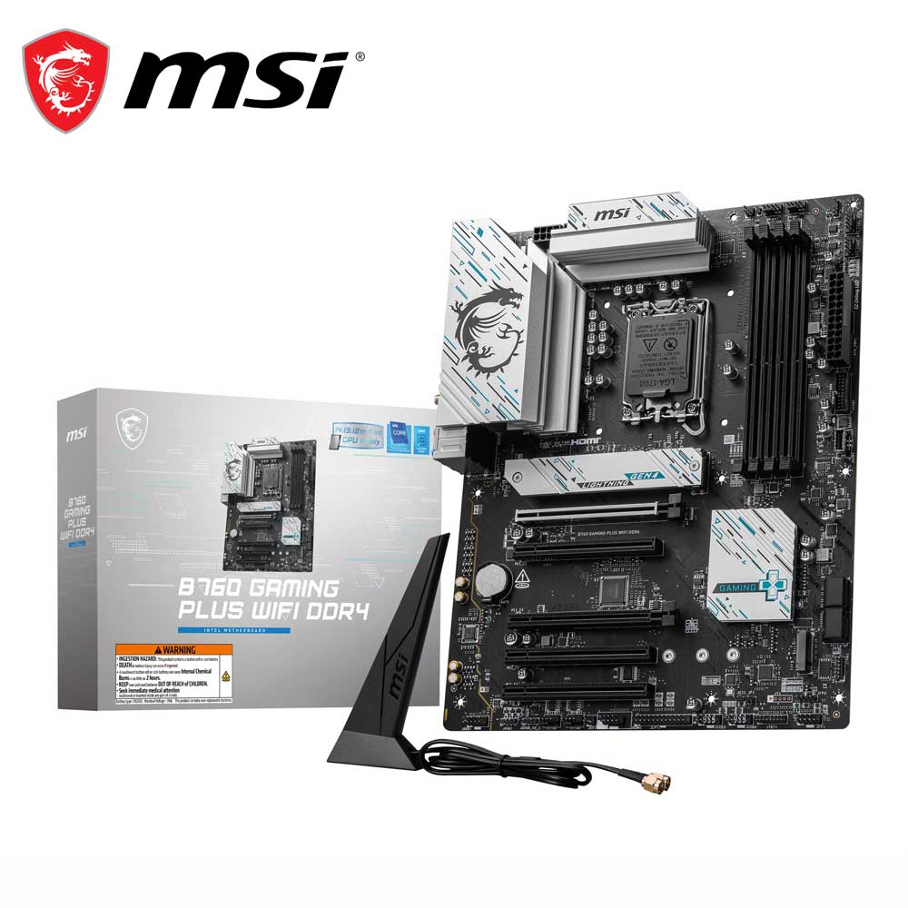 MSI マザーボード B760 GAMING PLUS WIFI DDR4