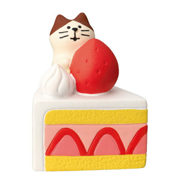 デコレ ちびねこいちごケーキ ZCB-38259