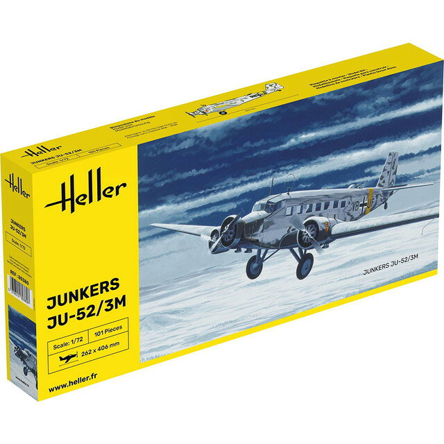楽天市場】1/48 ユンカース Ju52/3m 輸送機 プラモデル ドイツレベル