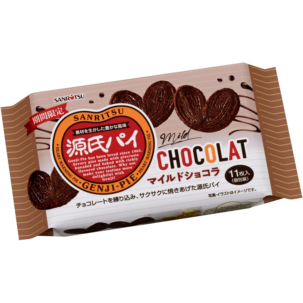 楽天市場】三立製菓 源氏パイ チョコ(10枚入) | 価格比較 - 商品価格ナビ