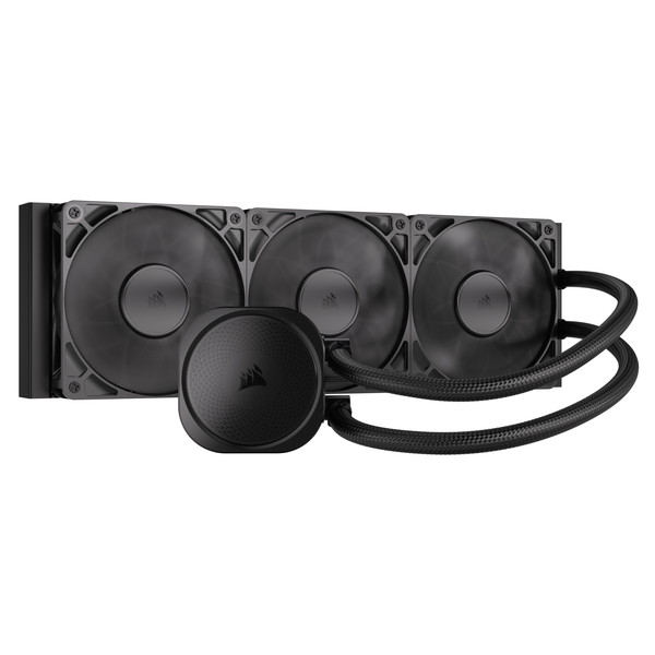 CORSAIR コルセア 水冷CPUクーラー NAUTILUS 360 RS ブラック CW-9060089-WW 120mmファンx3 LGA1851/1700・AM5/AM4