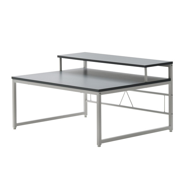 楽天市場】不二貿易 パソコンデスク ワークデスク 約幅100×奥行54×高さ