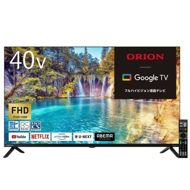 楽天市場】ドウシシャ ORION スマートテレビ OLS40WD10 （商品口コミ