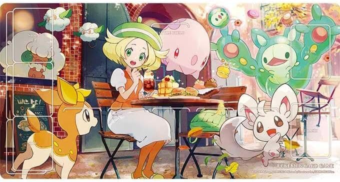 ポケモン - 3セット イーブイズ ピカチュウの森 プレイマット　ピカチュウの森スリーブ 楽天市場】ポケモンカードゲーム ラバープレイマット ピカチュウ