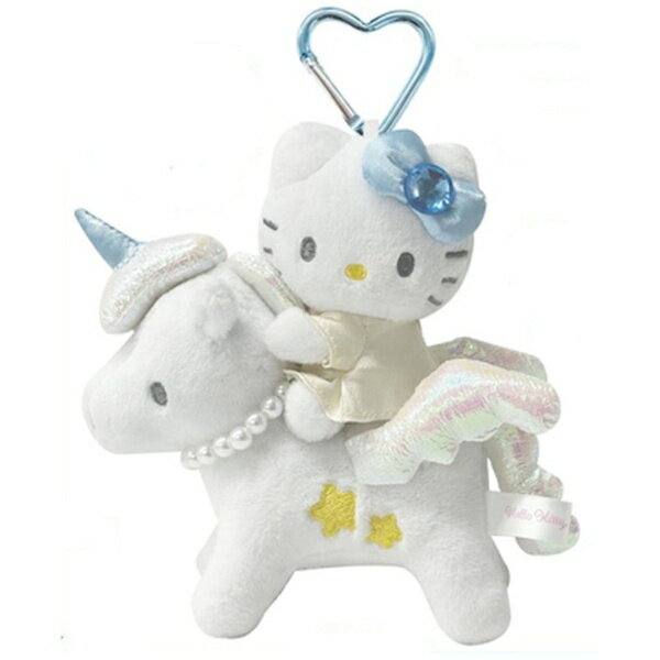 ハローキティ　プレミアムマスコットキーホルダー　ペガサス