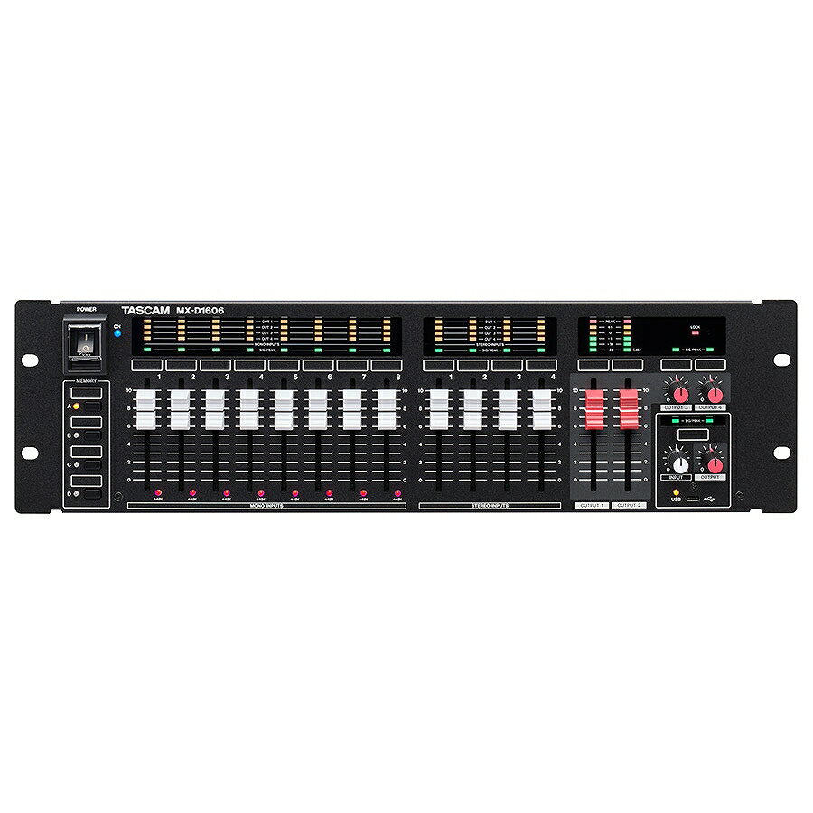 TASCAM MX-D1606 デジタルミキサー MX-D1606