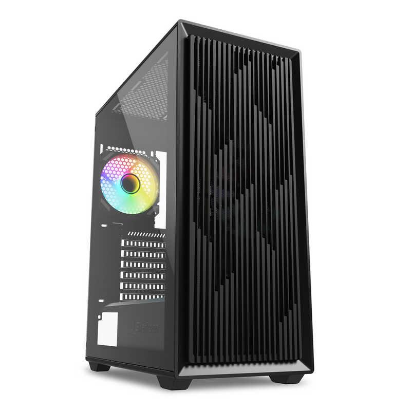 SHARKOON PCケース ATX /Micro /Mini-ITX SHA-VK2 RGB BK ブラック SHAVK2RGBBK