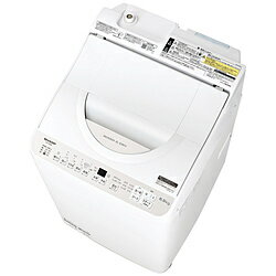 楽天市場】シャープ SHARP 縦型乾燥洗濯機 ES-TX8J-W | 価格比較