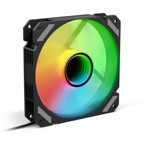 SHARKOON｜シャークーン ケースファン 120mm /1500RPM SHARK Mirror BK ブラック