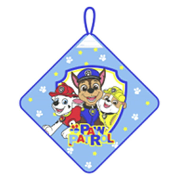 パウパトロール ループタオル ループ付きタオル スマイルフェイス 林タオル 入園 雑貨 アニメ