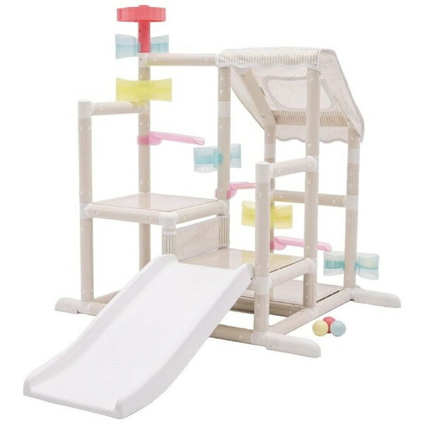 楽天市場】野中製作所 おりたたみわんぱくスライダージム ブランコ付き