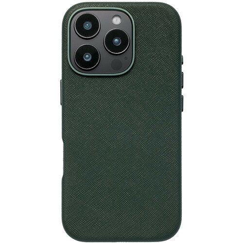 ユニケース iPhone 16 Pro Max用Mag Plain Case グリーン UNI-CSIP24LP-2MPGN