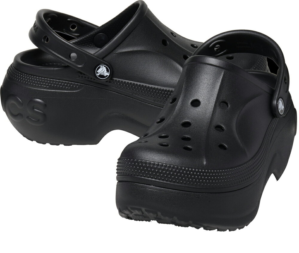 CROCS ベラ クロッグ ブラック・サイズ：M4/W6 22.0cm 210062-001-M4 クロックス サンダル BELLA CLOG